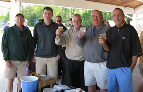 Group of People Drinking Beer